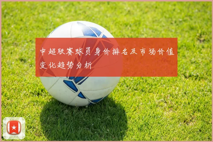 中超联赛球员身价排名及市场价值变化趋势分析